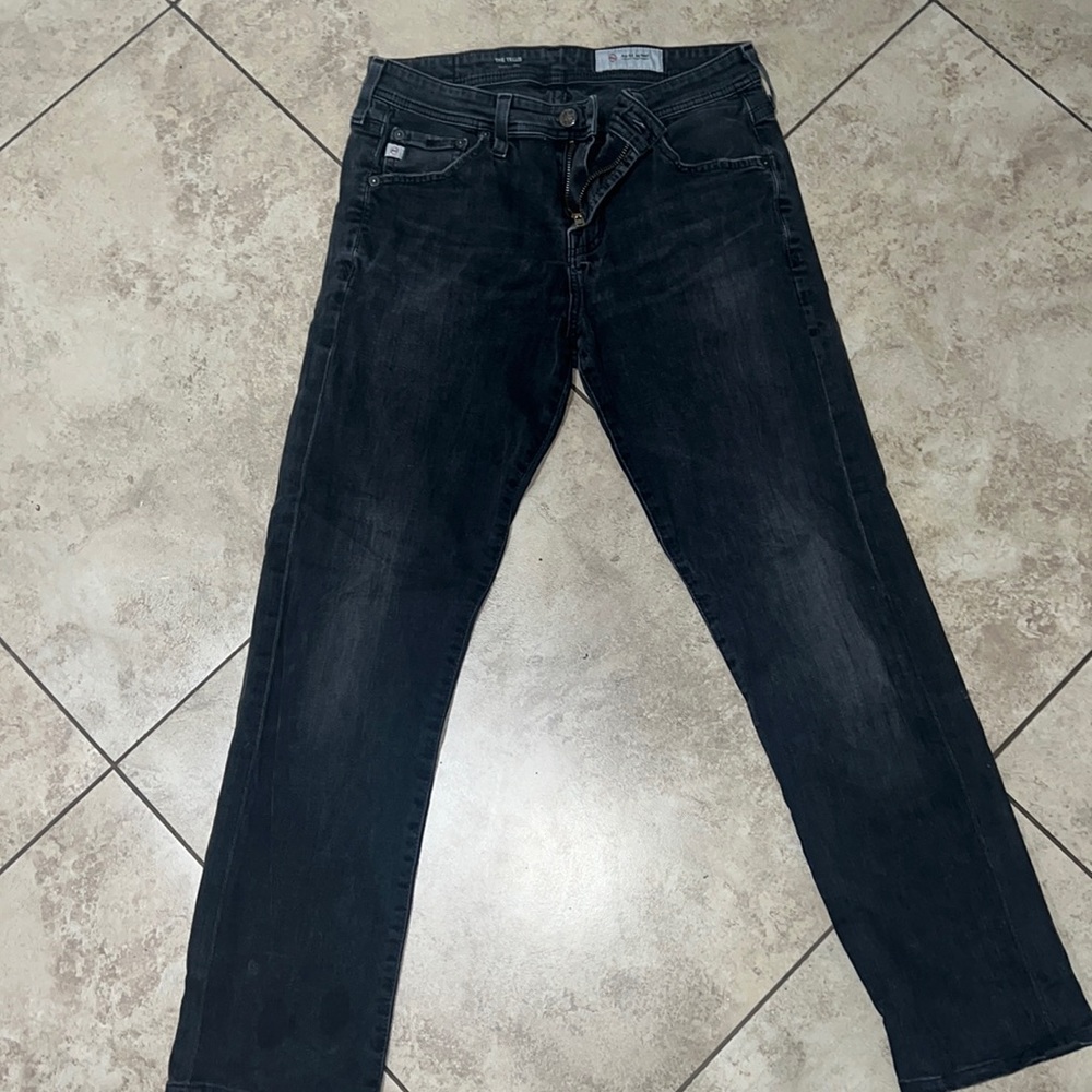 Men’s AG Jeans, black, The Tellis, Modern Slim, size 30R